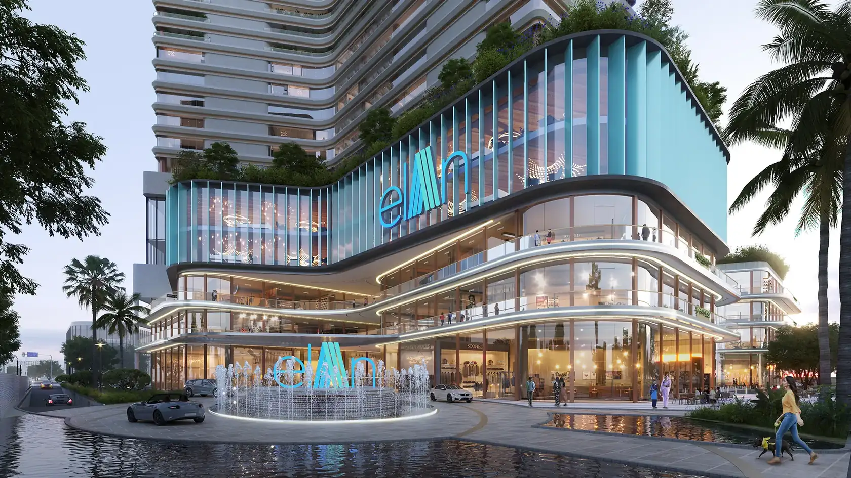 Elan Imperial, Sector 82 Gurgaon — luxury mall facade